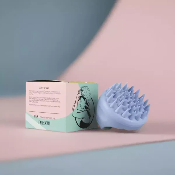 Brosse de massage cuir chevelu
