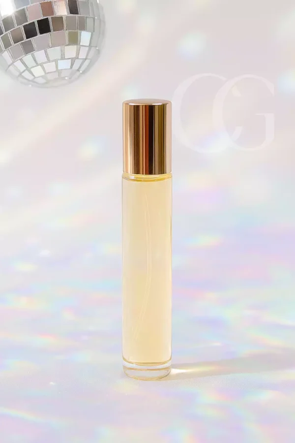 Eau de parfum générique Fame Paco Rabanne – flacon doré vaporisateur sac, version élégante inspirée du parfum iconique